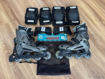 Kolieskové korčule Rollerblade s chráničmi veľ-42