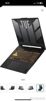 ASUS TUF Gaming A15 FA507NVR-LP008 Mecha Gray kovový