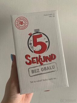 5 sekund spoločenská hra pre dospelých
