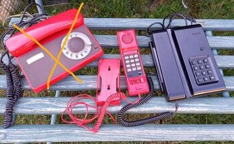 retro telefóny