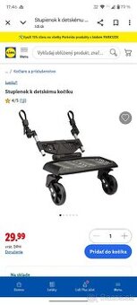Stupienok na kočík