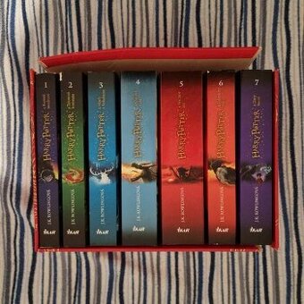 Harry Potter 1-7 (paperback, slovensky, Ikar, 2015)