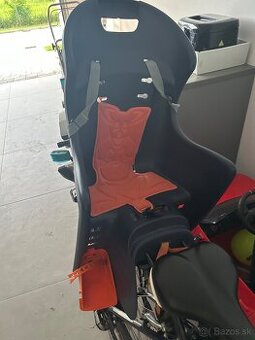 Zadná sedačka pre deti na bicykel
