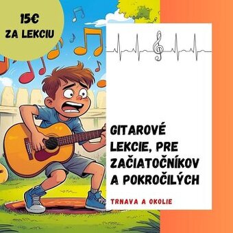 Lekcie hry na gitaru