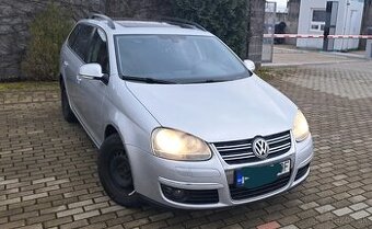 Predám Volkswagen Golf 1.9TDI 77KW, 2009, 328000km, striebor