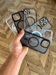 Magsafe kryt na iPhone 15 /15 pro, sklo zadarmo