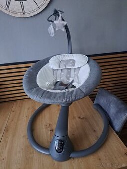 Zopa hojdacie kreslo Lullaby Grey Stars