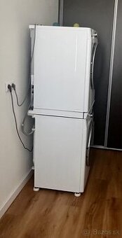Medzikus práčka - sušička s výsuvom LG DSTWH - biela