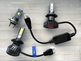 H7 led (H1,H3,H4,H8,H11,HB3..) kvalitné, silné a neoslňujú