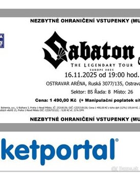 SABATON OSTRAVA