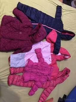 Zimne a prechodné overali a bundy 6-9 mesiacov
