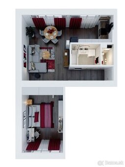 NA PREDAJ 2-izbový byt