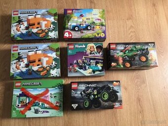 Nové Lego- Minecraft, Friends, Technic