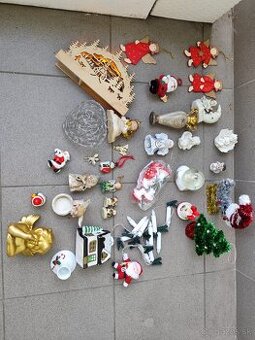 Predám tieto Vianočné dekorácie. Cena za celok. Osobne v Trn