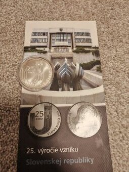 25 EURO/2018 - Slovenská republika – 25. výročie vzniku