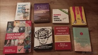 Knihy– motivácia, sebarozvoj, humor, upratovanie a viac