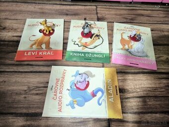 Detské audio rozpravky deagostiny + nerezová fľaša