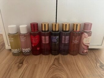 voňavky a telove mlieka victoria secret