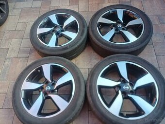 Predám original hliníkové disky Nissan/Dacia-- R18, 5x114,3