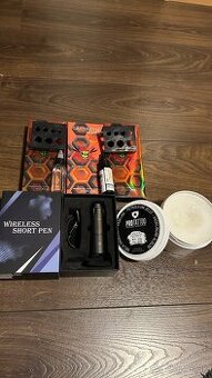 Wireless short pen - tetovací strojček
