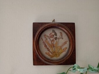 Dekoracie, obraz, drevené, starožitnosti