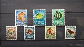Poštové známky č.147 - Togo - marine life