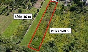 2.436 m2 pozemok na RODINNÝ DOM - Bátorove Kosihy – PREDAJ - 1