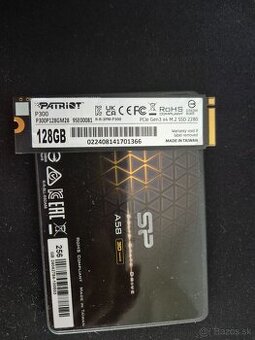 M.2 SSD 128gb, SATA SSD 256gb