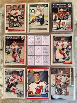 Hokejové kartičky - Martin Brodeur 1