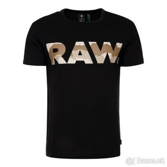 panske tricko G-STAR RAW velkost S cierne