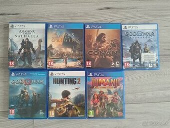Predám hry na ps5, ps4