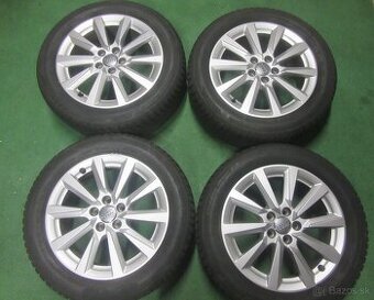 R16 zimná sada AUDI A1 rozteč 5x100 195/55R16 BRIDGESTONE