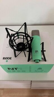 Predám štúdiový mikrofón RODE NT1 + akustickú clonu ALCTRON