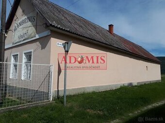 ADOMIS - ponúkame na predaj rodinný dom,  komerčný objekt, o