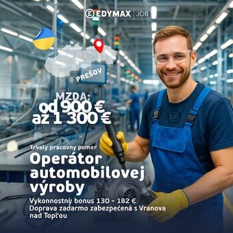 Hľadáme operátorov výroby