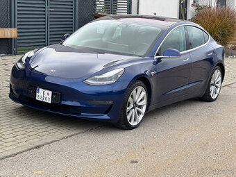 Tesla model 3, Long Range 75 kWh AWD, odpočet DPH