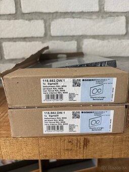 Ovládacie tlačidlo Geberit Sigma 20 - čierna