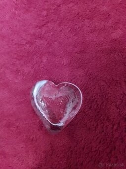 Srdce vyrobené zo skla