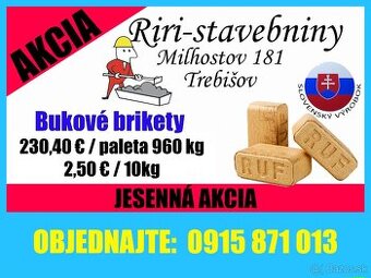 Originál RUF Brikety - SLOVENSKÁ VÝROBA