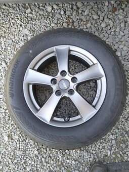 Alu DEZENT 5 x 114,3 R 16 + TPMS + zimné 215/65 R16. - 1