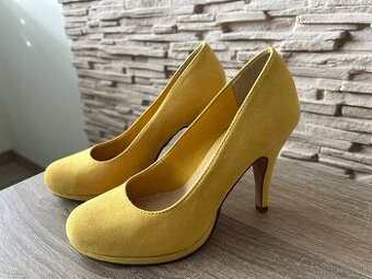 Žlté lodičky Tamaris