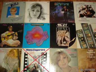 predám LP platne H.Vondráčkovej a H.Zagorovej