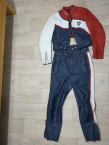 Kožená kombinéza moto. dámska