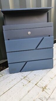 Verk Vonkajšia poštová schránka na listy, antracit