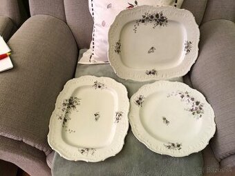 Keramické taniere 3ks, málo používané, TOP STAV