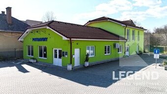 Polyfunkčná budova Melčice, 343 m2, obchod plus 2 byty, poze