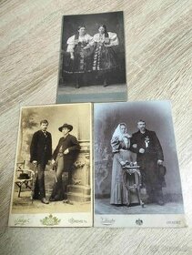 Na predaj staré fotografie...rok okolo 1885...rozmer 11x16cm