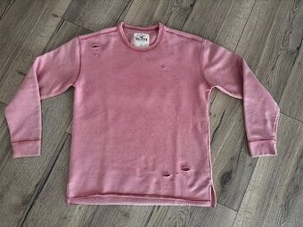 Mikina Hollister M distressed