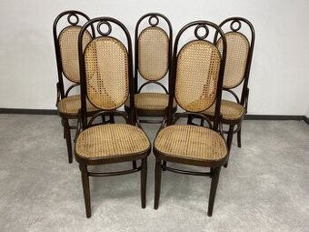 Stoličky vypletané ratanom Thonet nr.17