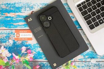 Puzdro s koženkovým vzorom pre Xiaomi / Redmi / Poco